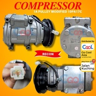 CAR AIRCOND 👉RECON COMPRESSOR for HILUX 6ND-GEN 97–05 SR TURBO►LN166 / UNSER 98-05 👉1A PULLEY MODIFI