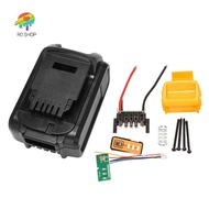 For Dewalt 18V 20V Battery Replacement Plastic Case 3.0Ah 4.0Ah DCB201,DCB203,DCB204,DCB200 Li-Ion B