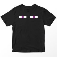 HITAM Enderman Printed Children's Minecraft T-shirt, Black, Ages 1-10 Years