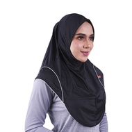 TUDUNG SUKAN >>>RAQTIVE<< (GREY HUSH)(B208)