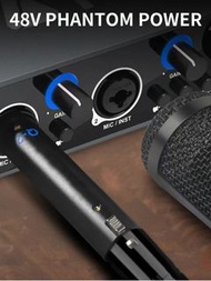 實體店鋪/SF 48V PHANTOM POWER Dynamite Active in-Line Preamp microphone amplifier, 28dB Gain, for Dynami