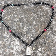 轟音の寺　Roaring Temple necklace silver925 with wood　by　GRYPHON