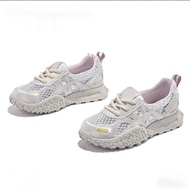 Thick-Soled Mesh Breathable German Training Shoes Women 2026 Fashion Rhinestone Comfortable Lightwei