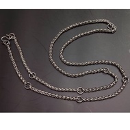 4mm Thickness Stainless Steel HuaLan Eight Hooks Amulet Necklace.
