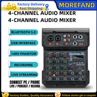 Audio Mixer 2-BAND EQ PER CHANNEL USB INTERFACE LIVE STREAMING CONNECT PC / PHONELIVE / PODCAST