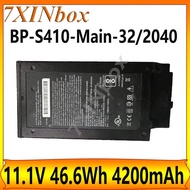 7XINbox BP-S410-Main-32/2040 S 11.1V 46.6Wh 4200mAh Laptop Battery For Getac S410 Semi-Rugged Notebo