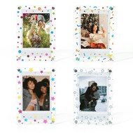 Acrylic Refrigerator Magnet Picture Frames,Mini Frames for Instant Photos for Refrigerator Display