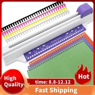 Hand Push Binder, 30 Hole Binder Machine, Coil Binder, Home Desktop Binder Puncher for A4 A5 A6 A7 B