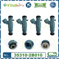 4pcs Fuel injector 35310-2B010 Fits For Hyundai Kia Carens Cerato Forte Shuma 353102B010 35310 2B010