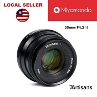 7artisans 35mm F1.2 Mark II Lens for Canon EF-M / Nikon Z / Sony E / Fujifilm X / Olympus Panasonic MFT 35mm F1.2 II