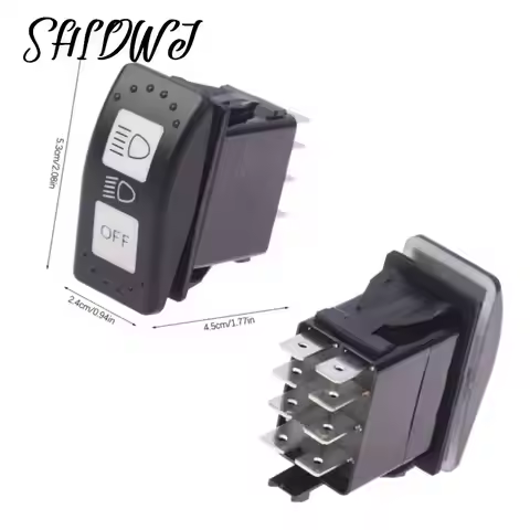 Headlight Switch Blue Light For Can Am Defender HD10 Max HD10 Maverick X3 Turbo Sport Trail ABS Plas