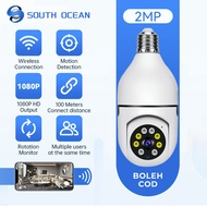 South Ocean CCTV Wireless Outdoor Wifi Security Camera IR Color Night IP Camera E27 Bulb CCTV V380