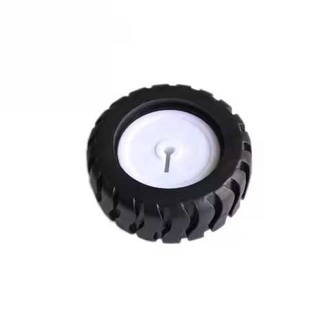 2~200Pcs D-axis Rubber Tire Robot Accessories 43MM Tracking Car Model Wheels with N20 Deceleration M
