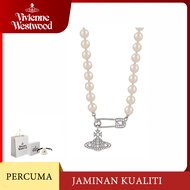 Vivienne Westwood Empress Dowager Xi Layered High-End Feel Empress Dowager Xi Saturn Brooch Pearl Ne