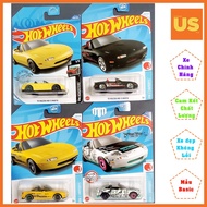 Hot Wheels 91 Mazda Mx-5 Miata Model Car Yellow, Black, White – Genuine US (US Card + Regular, Loose