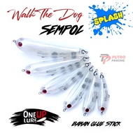 Lure Stickbait WTD Splash Glue Stick One UP lem tembak bakar killer