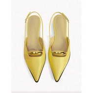 QC women's pointed toe flat shoes
