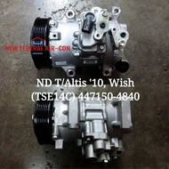 (ORIGINAL) DENSO TOYOTA ALTIS 2008 ZRE142, WISH ZGE20, HARRIER TSE14C 6PK COMPRESSOR (2110/9060) - 4