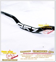 Stang rise OS Mtb 31.8 ARZ hitam Panjang 800mm Oversize handle bar