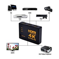 [SG Seller] 4K * 2K 3 in 1 HDMI switch 1080P 4KX 2K 3 in 1 HDMI output switch Hub Splitter TV Switcher Ultra HD 3 ways for HDMI input HDTV PC