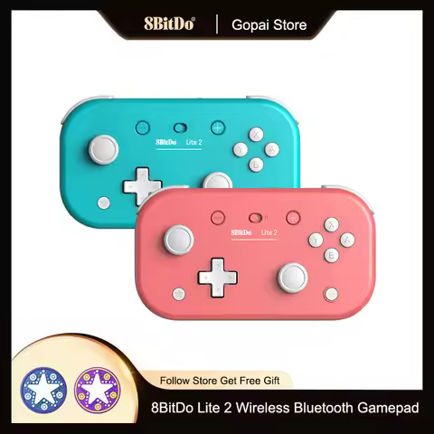 8BitDo Lite 2 Wireless Bluetooth Gamepad Control for Nintendo Switch, Lite, Android and Raspberry Pi
