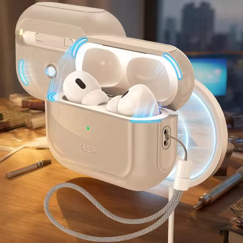 ESR for AirPods Pro 2 Case with Lanyard Compatible with Airpods Pro 2023/2022/2019 MagSafe Cover οΌUS