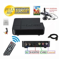 K2 M2 M3 DVB T2 DIGITAL TV BOX with HDMI CABLE &amp; MEGASAT USB 1.5M Digital Antenna