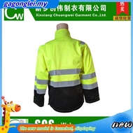 TANKER 100% Cotton Safety Jacket | Premium Reflective Jacket | Work Jacket | Size S-8XL | TK001