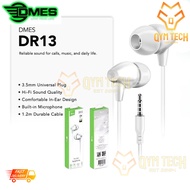 DMES DR13 3.5MM WIRED IN-EAR EARPHONE