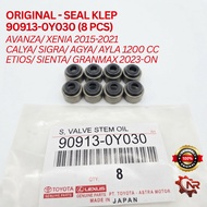 [8 PCS] Seal Valve/ Seal Valve Avanza/Xenia 2015-2021 Calya/ Sigra/ Agya/Ayla 1200 CC Etios/Sienta/ 