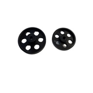 GT2 Black Synchronous Wheel Anodized 2GT Synchronous Wheel 80 Teeth 64 Teeth Suitable for 9mm Synchr