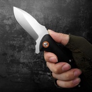 Outdoor Camping Folding Knife 9cr18mov Blade Multifunctional Sab