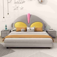 [PRE ORDER] Kids Bed Boys Ultraman Caertoon Bed Children's Bed Solid Wood Bed Frame Bed Katil Kayu Kanak Budak