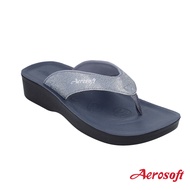 Aerosoft (แอโร่ซอฟ) รองเท้าแตะผู้หญิง แบบหนีบ เพื่อสุขภาพ รุ่น FW8174