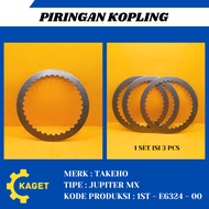 Piringan Kopling Merk Takeho Tipe Jupiter Mx ( 1ST - E6324 - 00 )