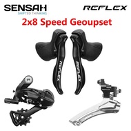 AHGBW SENSAH REFLEX Road Bike Shifter 2x8 Speed Rear Derailleur Front Derailleur Sora Tiagra Claris 