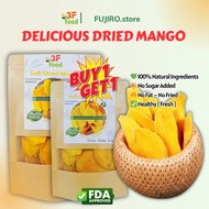 SALE 50% Soft Dried Mango / Dried Mango Slices Magga Kering, Healthy Dried Fruit by 3F Food 100G - 2