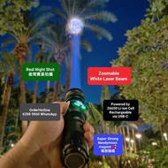 磁吸高亮手電筒 3000流明 Magnetic 🧲 flashlight 3000 lumens. Rechargeable via USB-C. 26650 li-ion cell.