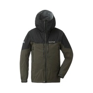 MONTBELL Men's Midi Waterproof Parka - Black x Dark Grey
