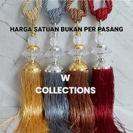 VIOLET PAGODA JUMBO LARGE CURTAIN TASSEL CURTAIN HOOK BINDING ROPE CURTAIN CURTAIN MINIMALIST JUMBO 