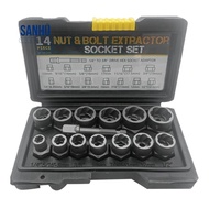 & Bolt Extractor Set Socket Screw  Extractor Automotive Supplies