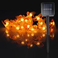 Finether Lampu Taman Hias Solar Sensor Cahaya Bentuk Lebah Waterproof - BE306