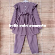 CHILDREN'S SET NAURA knit hornet // girls' suit