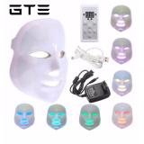 7 Colors  LED Photon PDT Facial Mask Rejuvenation Anti Acne Wrinkle Removal