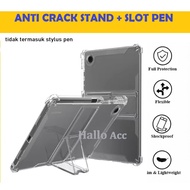 Samsung Tab A9 Case | Samsung Tab A9 8.7 2023 Anti-Crack Clear Silicone Stand Casing