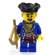 LEGO Build A Minifigure 2024 Pirate holding Bow and Arrow
