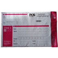 READY STOCK Zone 1 M Flexipack International up to 500g Weight