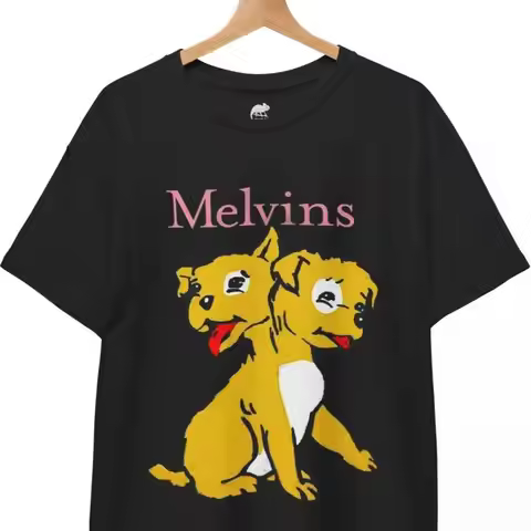 Melvins Houdini T-Shirt- Two Headed Dog - Vintage Metal T shirt, Unisex Tee