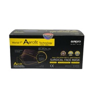EMPRO C Series 3Ply Surgical Face Mask 50's (Black) MS31-3P