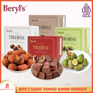 Beryls Classic Tiramisu Almond Milk Chocolate & Green Tea Chocolate 65gr
